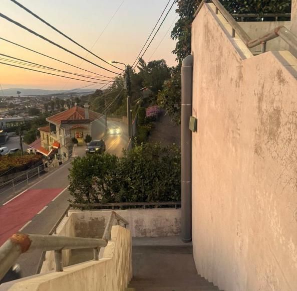 Desvio de &aacute;guas pluviais no Miradouro 