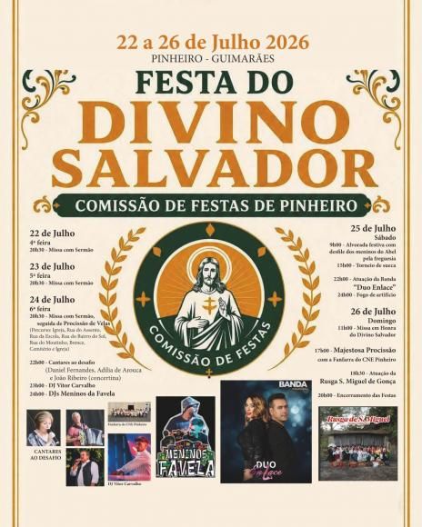 Pinheiro em festa celebra o Divino Salvador