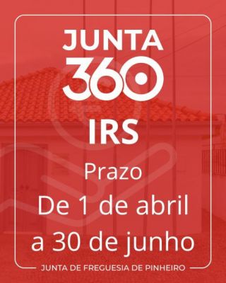 Entrega da declara&ccedil;&atilde;o de IRS at&eacute; 30 de junho